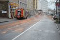 Stadtbus fing Feuer Koeln Muelheim Frankfurterstr Wiener Platz P355